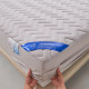 Cotton quilted antibacterial feather velvet mattress and fitted sheet