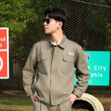 Осенний хлопковый антистатический комплект для работы, делается под заказ