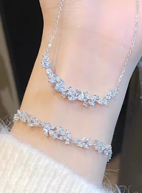 香港紫藤花s999纯银手链女轻奢小众精致高级感送女友闺蜜生日礼物