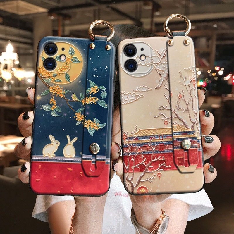 故宫浮雕适用于三星S25/S24ultra/S23/S22/S24FE手机壳古风A56/A55/A55/A36/A35复古note20ultra国潮A17/A16 - 图0