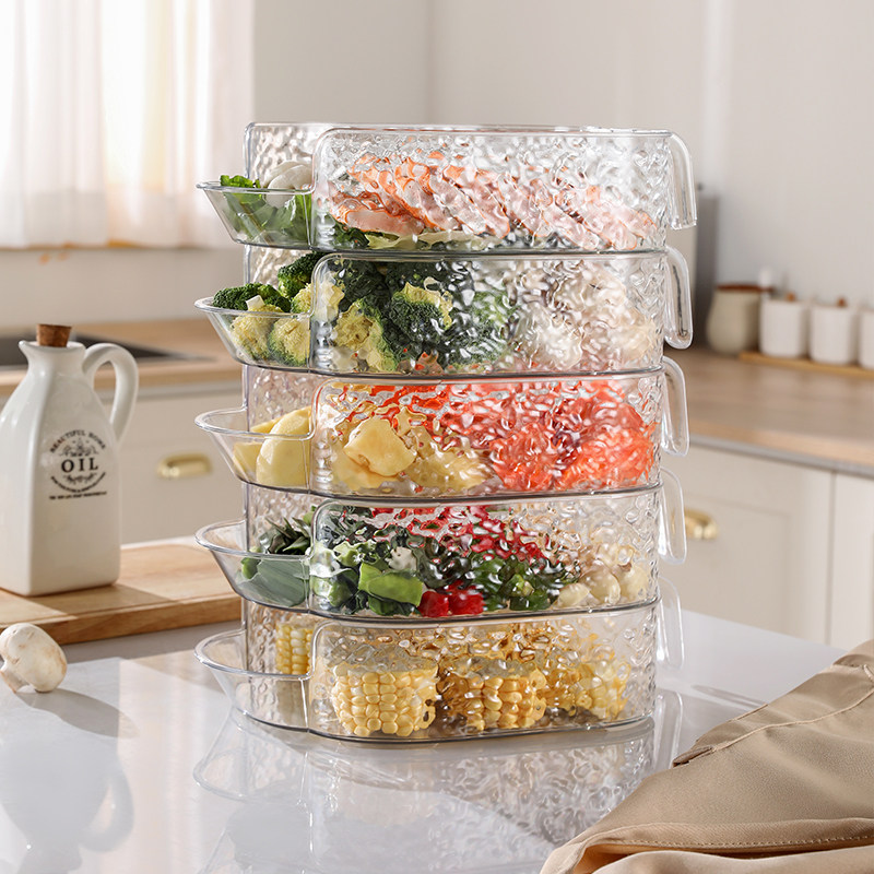 厨房备菜盘置物架家用火锅配菜盘蔬菜水果备餐盘新款多层备菜神器,淘宝优惠券,粉丝福利购,淘宝优惠卷