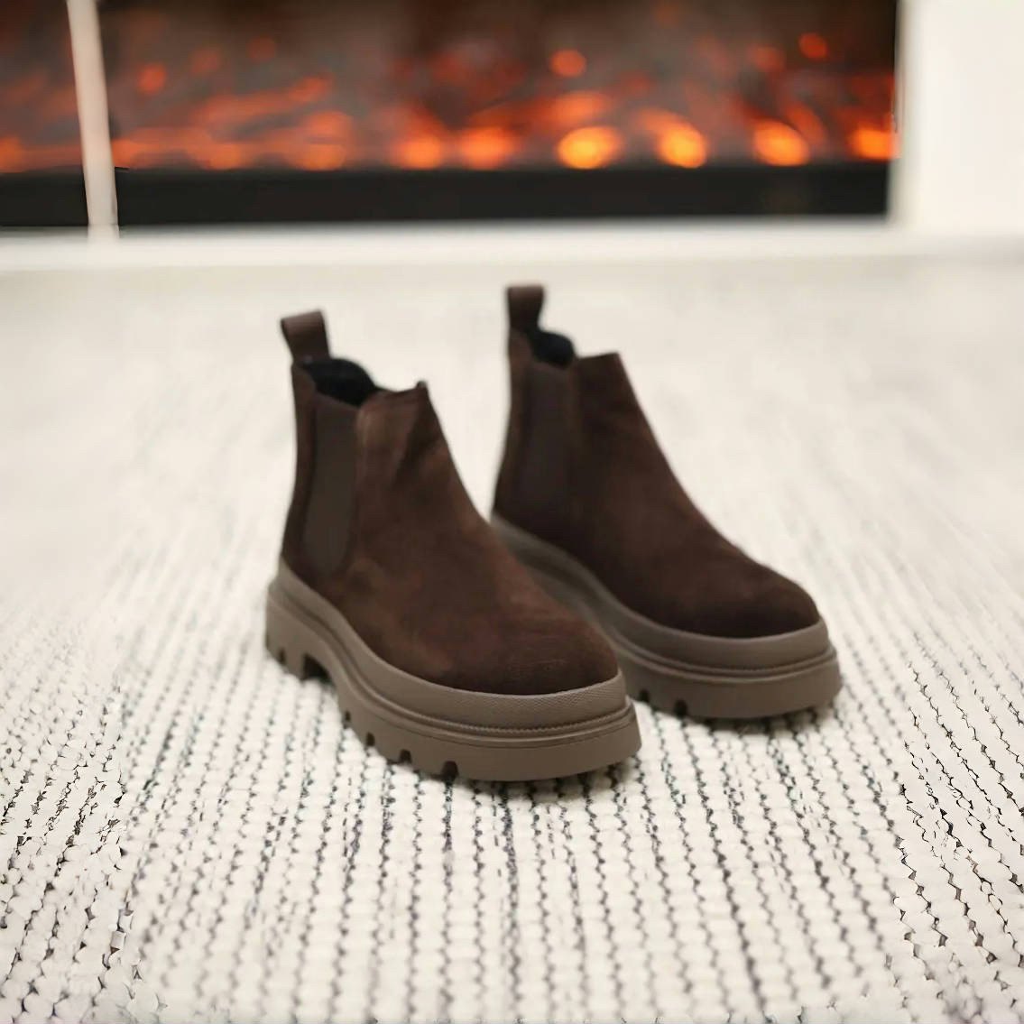 切尔西靴男冬季增高真皮高帮短靴厚底工装马丁靴男鞋绒里保暖棉鞋,淘宝优惠券,粉丝福利购,淘宝优惠卷