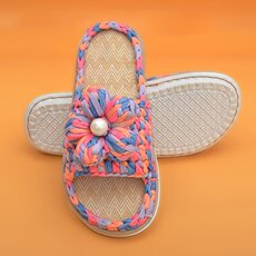 Подошвы 手工拖鞋底舒心亚麻底防滑耐磨孺子牛鞋底白色无味充气鞋底拖板底