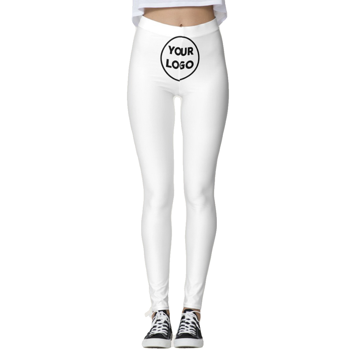 定制明星印花打底瑜伽健身裤子logo定做All-Over-Print Leggings-图3