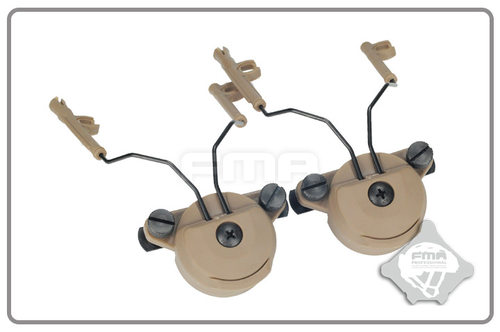 FMA EX/MT/ME头盔专用配件耳机扣适用于Comtac1/2/3耳机支架 - 图0