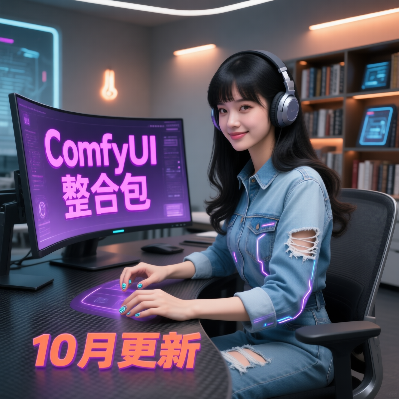 Comfyui高级整合包10月4日更新满血版，支持50系及以下显卡工作流,淘宝优惠券,粉丝福利购,淘宝优惠卷