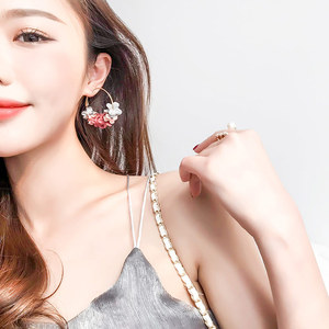超仙气质耳钉吊坠