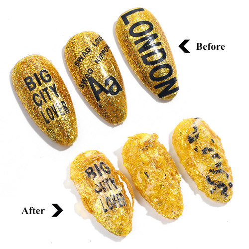 8ml Magic Burst Gel Polish Remover Soak off Sticky Layer Cl - 图3