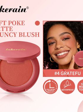 New Matte Blush Cream to Powder Cushiony Bouncy Texture Long