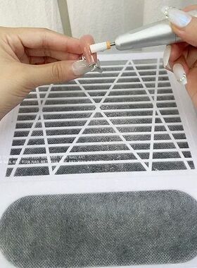 Nail Vacuum Filter Paper Filter White Dust Collector Replace