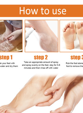Foot Spray Refreshing Foot Surface Comfortable Soft Delicate