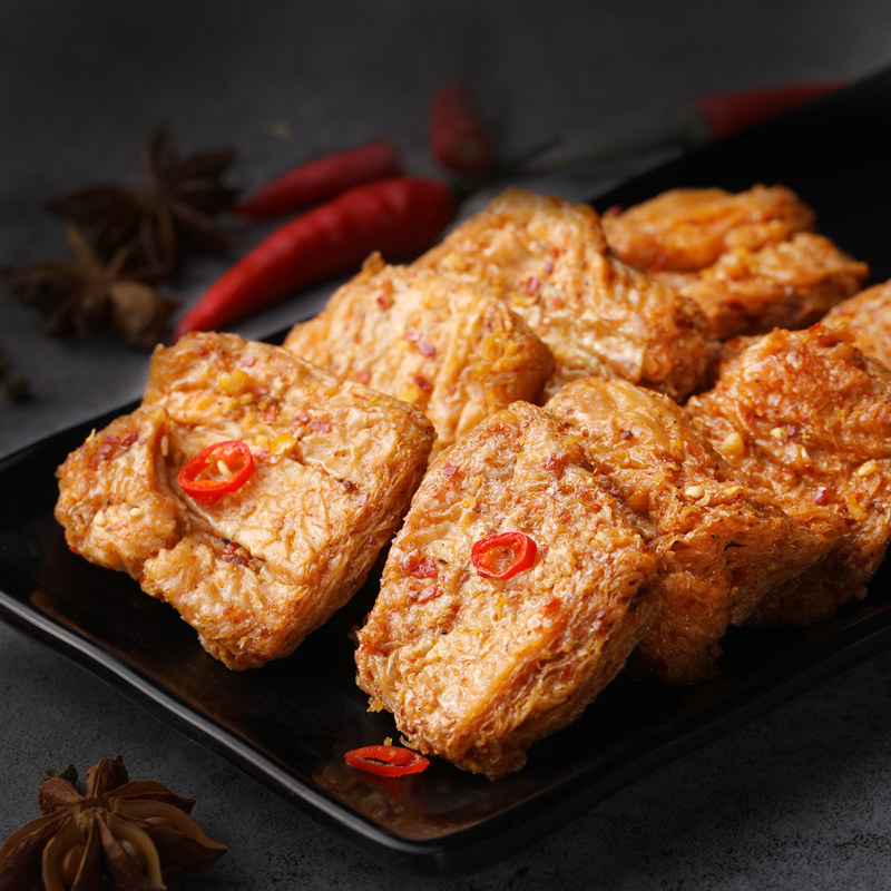 五贤斋素牛肉牛肚麻辣豆干休闲辣条 五贤斋素肉