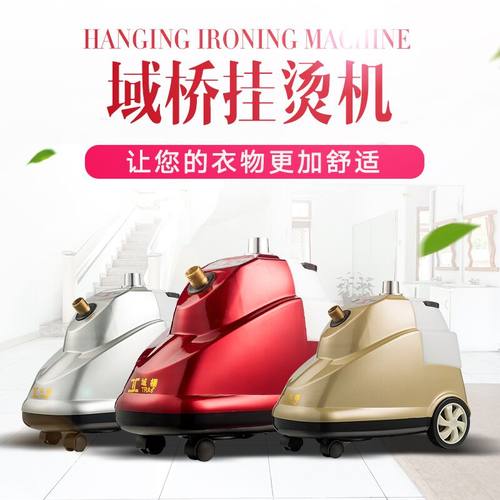域桥挂烫机正品E8-T588家用服装店商用专用小型熨烫衣机蒸汽熨斗 - 图1