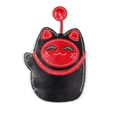 Вместительная и большая милая ключница, универсальные ключи от машины ручной работы, Южная Корея, из натуральной кожи