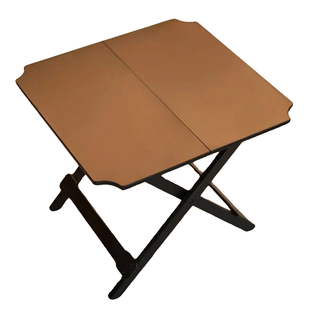 Polished and smooth, the bamboo is compact and easy to store, making it fit in the room.