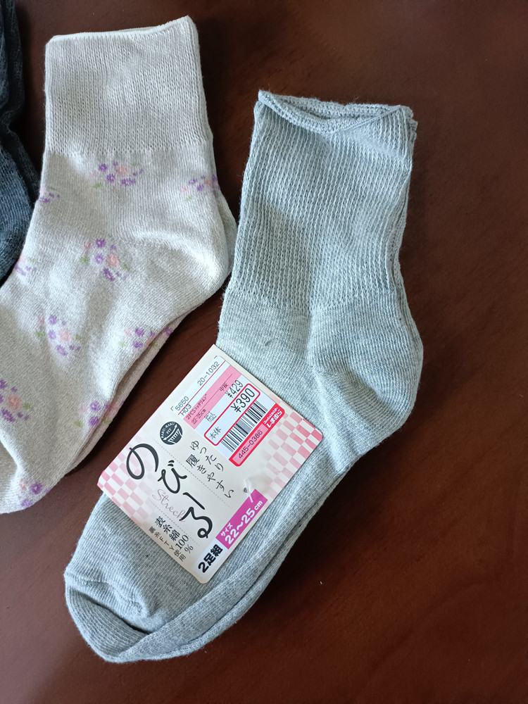 外贸女士秋款袜子老人松口袜短筒复古孕妇袜纯色深灰糖尿病人,淘宝优惠券,粉丝福利购,淘宝优惠卷