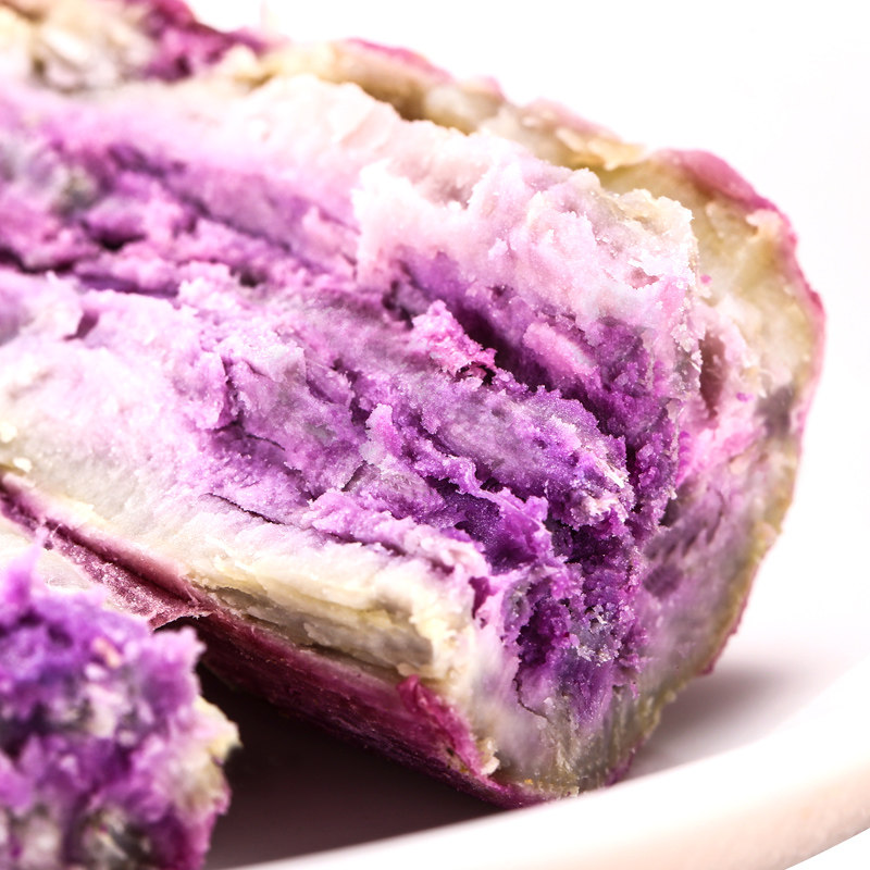 新鲜冰淇淋一点红广东沙地花心番薯 享康食品番薯