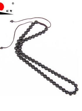 砭圣泗滨砭石项链8mm颈链多款