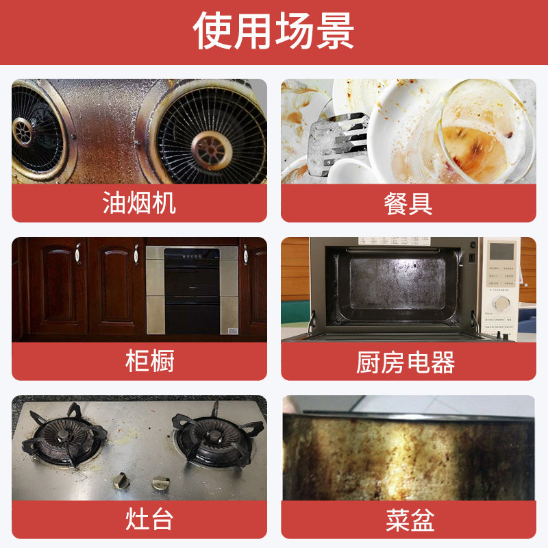 意大利大公鸡头泡沫万能厨房清洁剂 置沐家居油污清洁剂