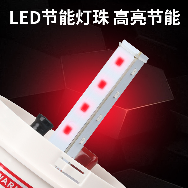 LTD-1101J旋转式LED警报灯磁吸警示灯闪烁灯220V24V12V声光报警器 - 图2