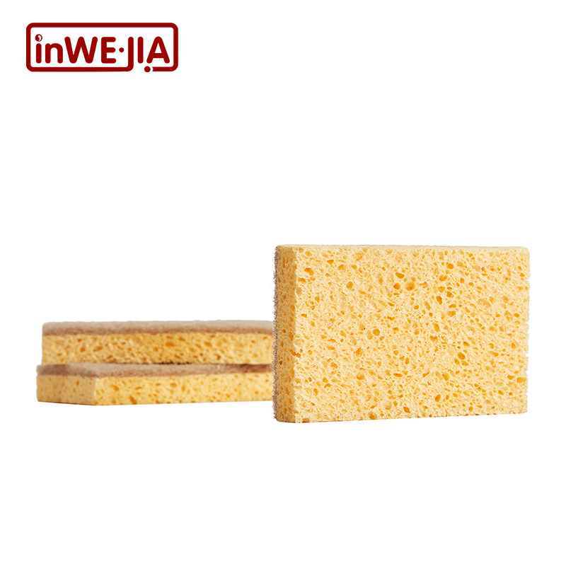 木浆棉洗碗厨房用海绵擦清洁洗碗布 inwejia百洁布