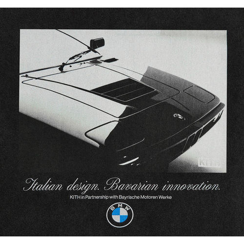 KITH 美式复古高街潮牌康丽直喷印花夏季休闲宽松男女情侣短袖T恤 - 图1