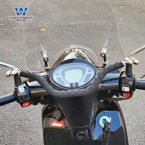 Crewerewolf applies Sanyang Honda 4 modified loading head crossbar child armrests Balanced Phone Support Recorder Racks