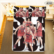 Basketball Cartoon Dunk Basket Master sheet Quilt Cover Four Pieces of Cherry Wood Flower Dau Stream Sichuan Maple Perimeter Single Dormitory Bed