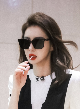 戚薇同款gm墨镜女2025新款高级感显瘦防紫外线开车专用偏光太阳镜