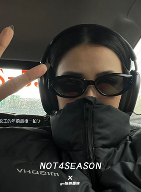 美式复古gm猫眼墨镜女防晒高级感2024新款防紫外线太阳眼镜男Dada