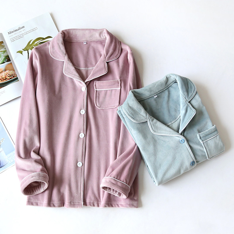 情侣睡衣单件上衣秋冬季海岛绒长袖上衣男女法兰绒家居服睡衣上装,淘宝优惠券,粉丝福利购,淘宝优惠卷