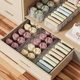 Sock storage box Household partition panties finishing box