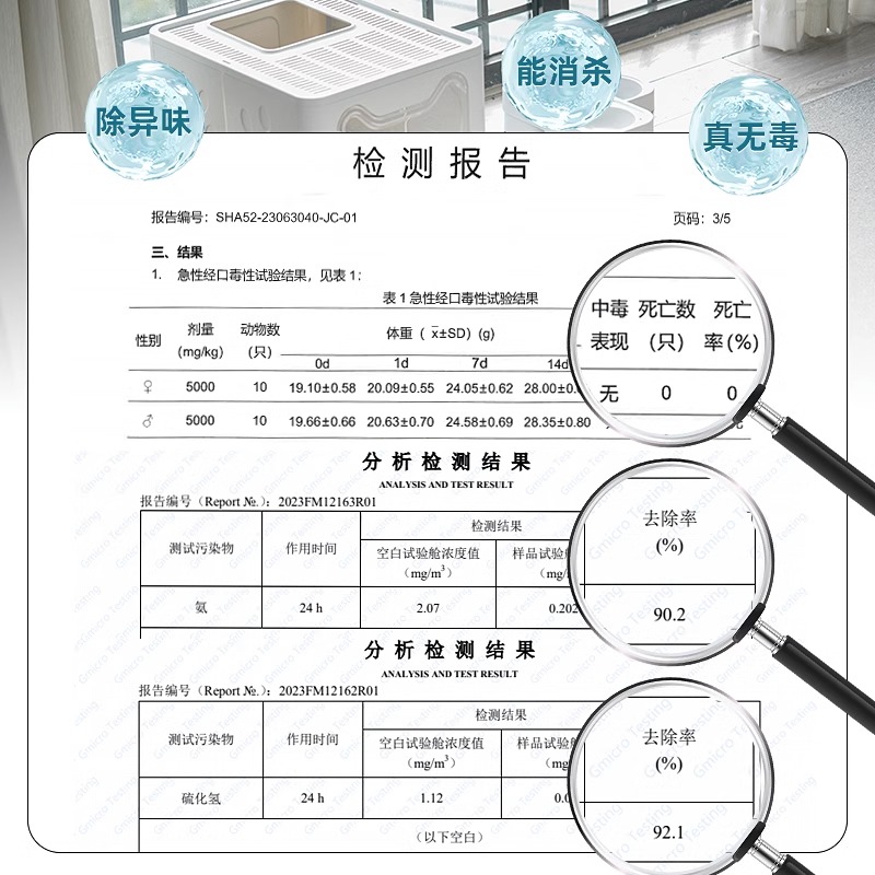 铁锤喷雾艾禾美除臭喷剂猫咪狗狗猫尿除味剂用品小苏打去渍分解剂-图2