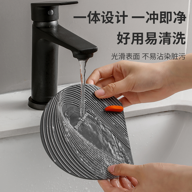 地漏防臭器硅胶垫厕所反味通用密封盖堵口卫生间下水道防返臭神器 - 图3