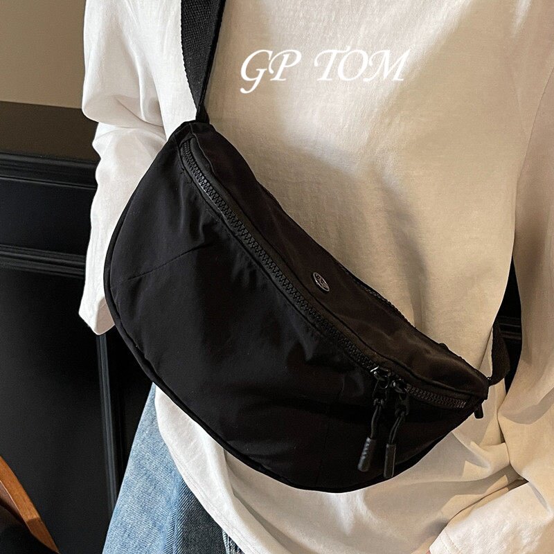 Japanese GP TOM chest bag for women spring and summer single shoulder crossbody bag dumpling bag ultra-light men's and women's sports and leisure cycling small bag