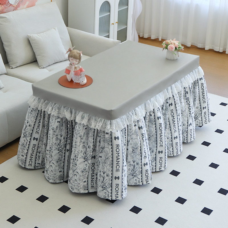 2025冬季新款高级轻奢定制款烤火被长方形加绒烤火罩烤火桌子罩套,淘宝优惠券,粉丝福利购,淘宝优惠卷