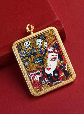 手绘彩金唐卡前世今生描