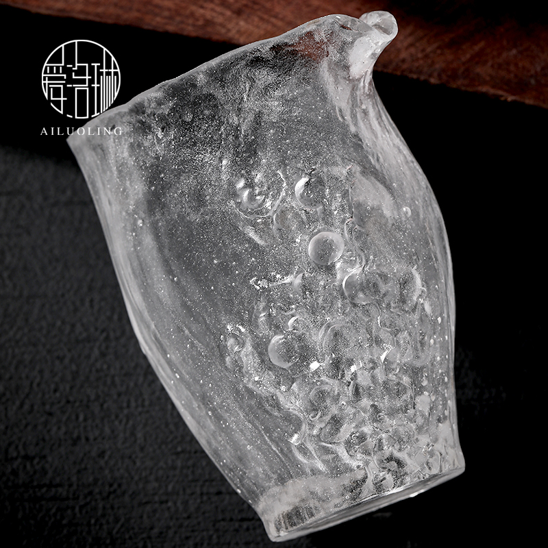 爱洛琳 手工冰冻烧古法琉璃公道杯分茶器 日式公杯匀杯李子柒同款