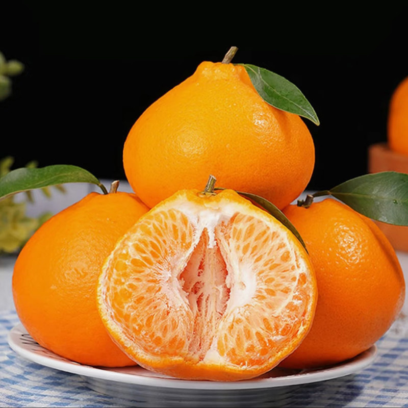 【特大果彩箱】正宗四川春见粑粑柑橘子新鲜水果现摘现发丑桔子,淘宝优惠券,粉丝福利购,淘宝优惠卷