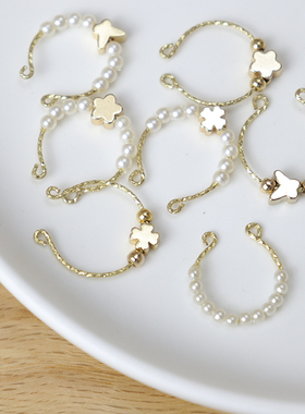 纯银关节脚趾时尚风开口戒指