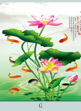 方形餐厅是墙画怡家画坊画新中式