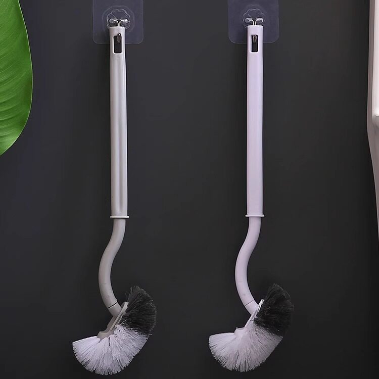 Toilet brush without dead corners Toilet brush with long handle wall-mounted household toilet cleaning brush