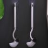 Toilet brush without dead corners Toilet brush with long handle wall-mounted household toilet cleaning brush