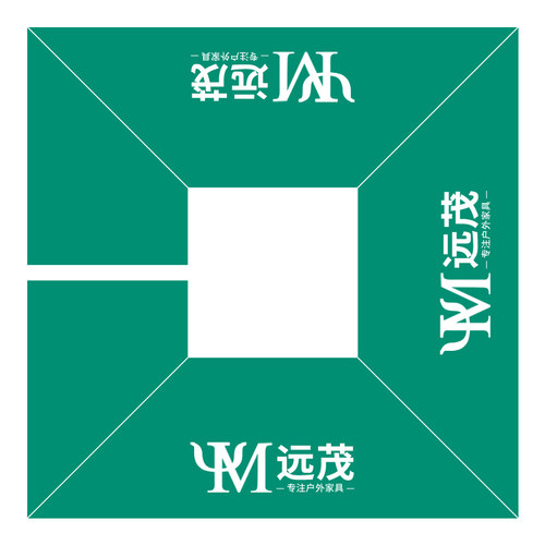 远茂遮阳伞布更换配件太阳伞替换布罗马伞底座大理石水箱遮阳蓬布 - 图1