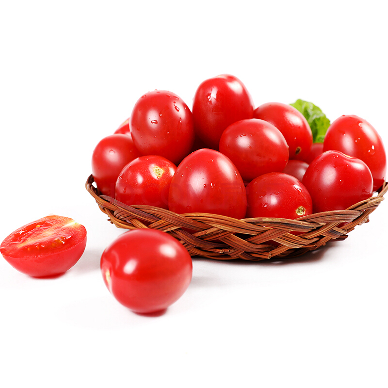壹香千禧圣女果450g当季新鲜小番茄生吃樱桃番茄水果西红柿-图3