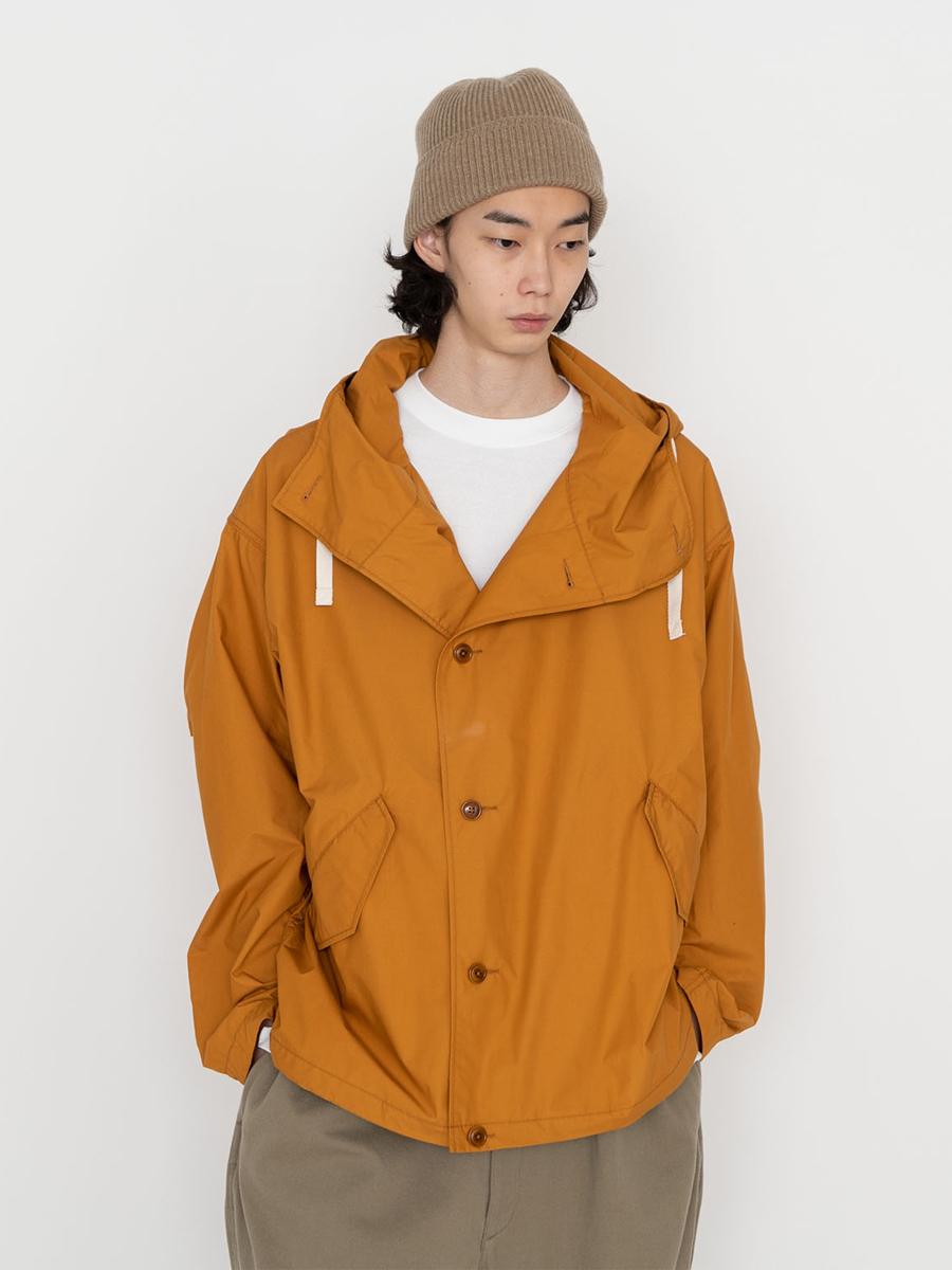 nanamica 23FW Hooded Jacket M51户外防水宽松冲锋衣连帽夹克-图0