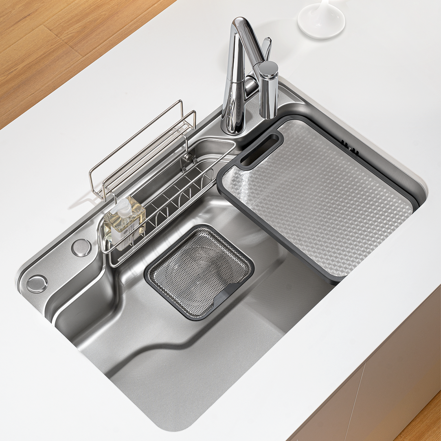 COENNA科恩纳JS304不锈钢大单槽日式洗碗池厨房水槽家用洗菜盆,淘宝优惠券,粉丝福利购,淘宝优惠卷