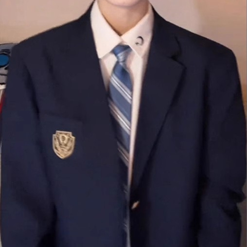 常春藤学院风日系dk西装制服高级感十八岁成年礼服男生衣服jk套装 - 图3