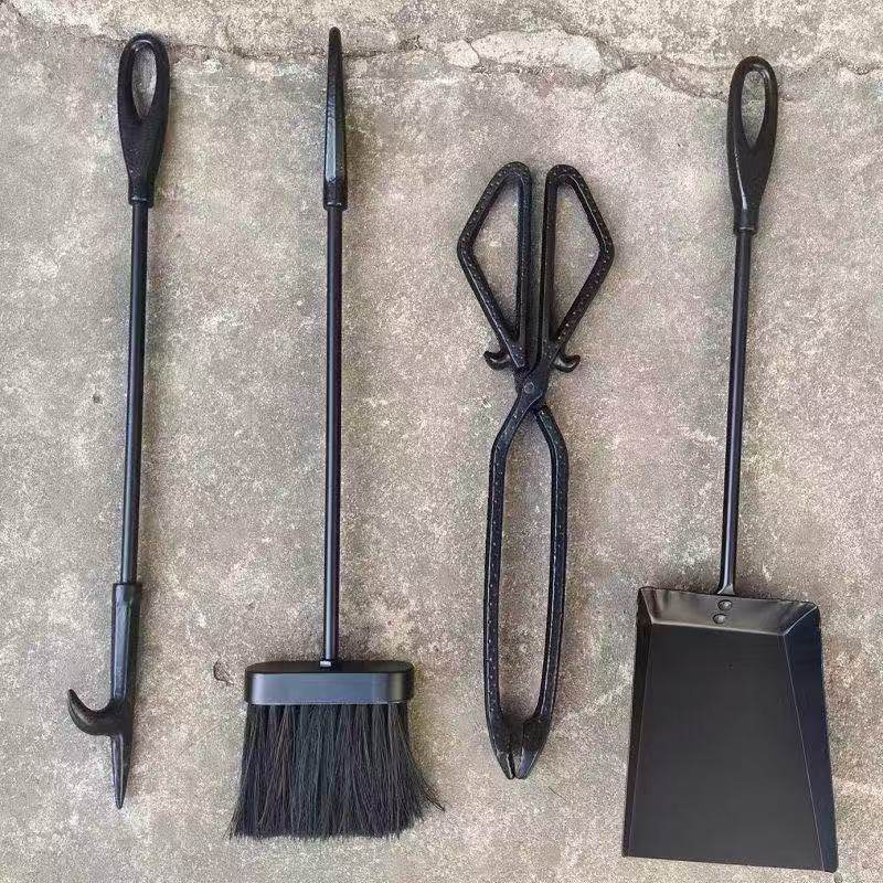 真火壁炉烤火炉专用工具套装火钳铲子五件套清灰清理配件清灰工具,淘宝优惠券,粉丝福利购,淘宝优惠卷
