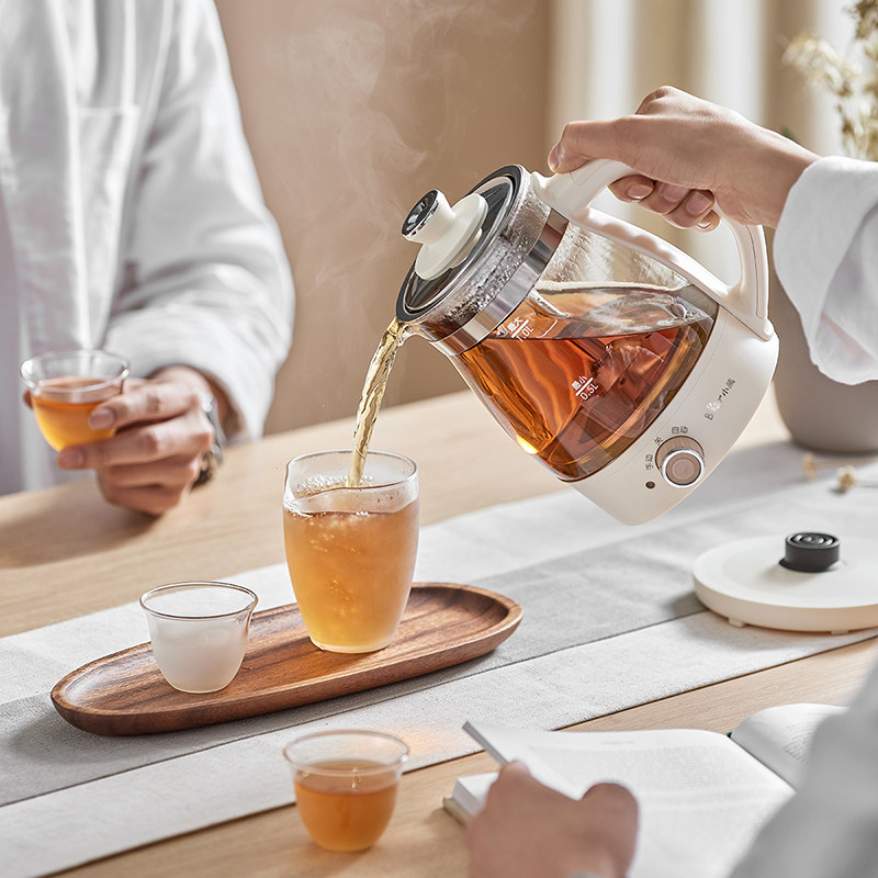  小熊清致电茶炉/煮茶器/奶茶机